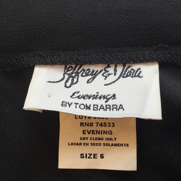 Black Maxi Evening Skirt by Tom Barra - 6 - Picture 7 of 9